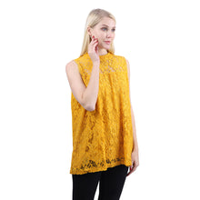 Load image into Gallery viewer, Women&#39;s Top Shirt Sleeveless Yellow 1
