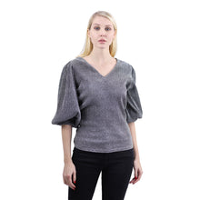 Load image into Gallery viewer, Women&#39;s Top Blouse Grey 2
